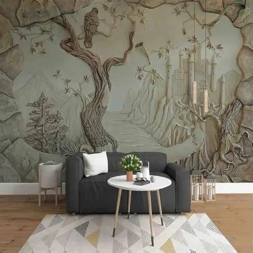 ورق حائط ثلاثى فى سيدار